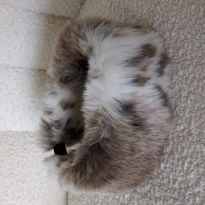 Faux fur ear/neck warmer